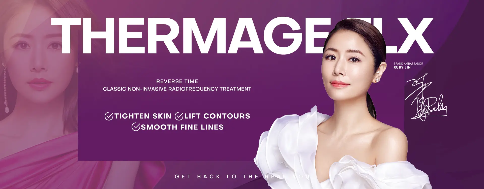 Thermage FLX, Reverse Time. Classic Non-Invasive Radiofrequency Treatment
